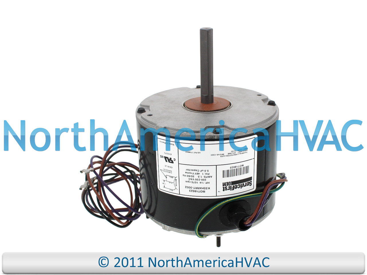 OEM Trane American Standard FAN MOTOR 1/4 HP Replaces X70670819017